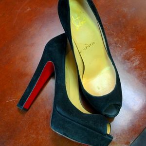Louboutin platform open toe